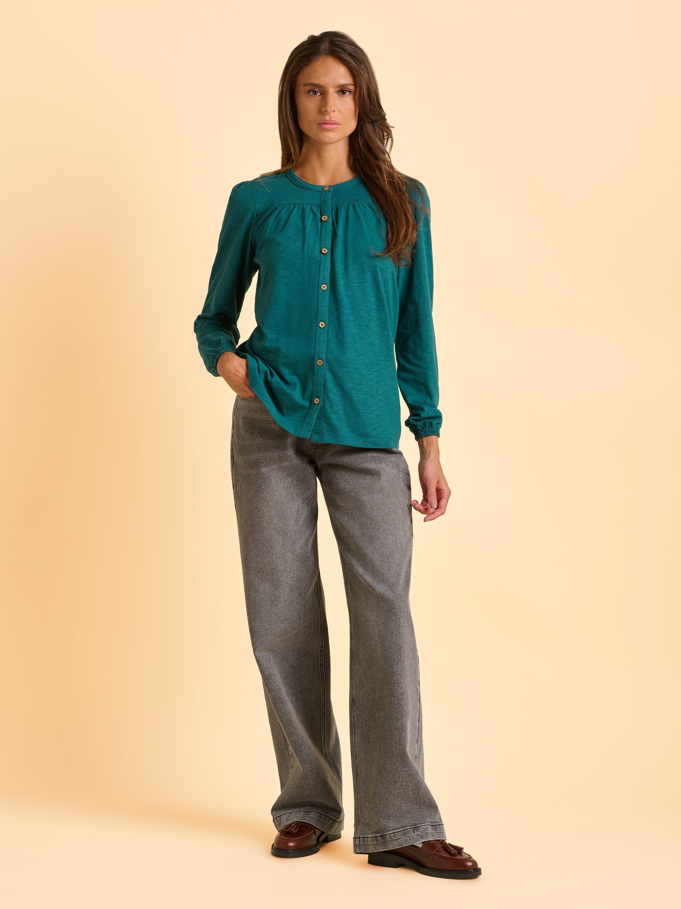 Camilla Jersey Blouse