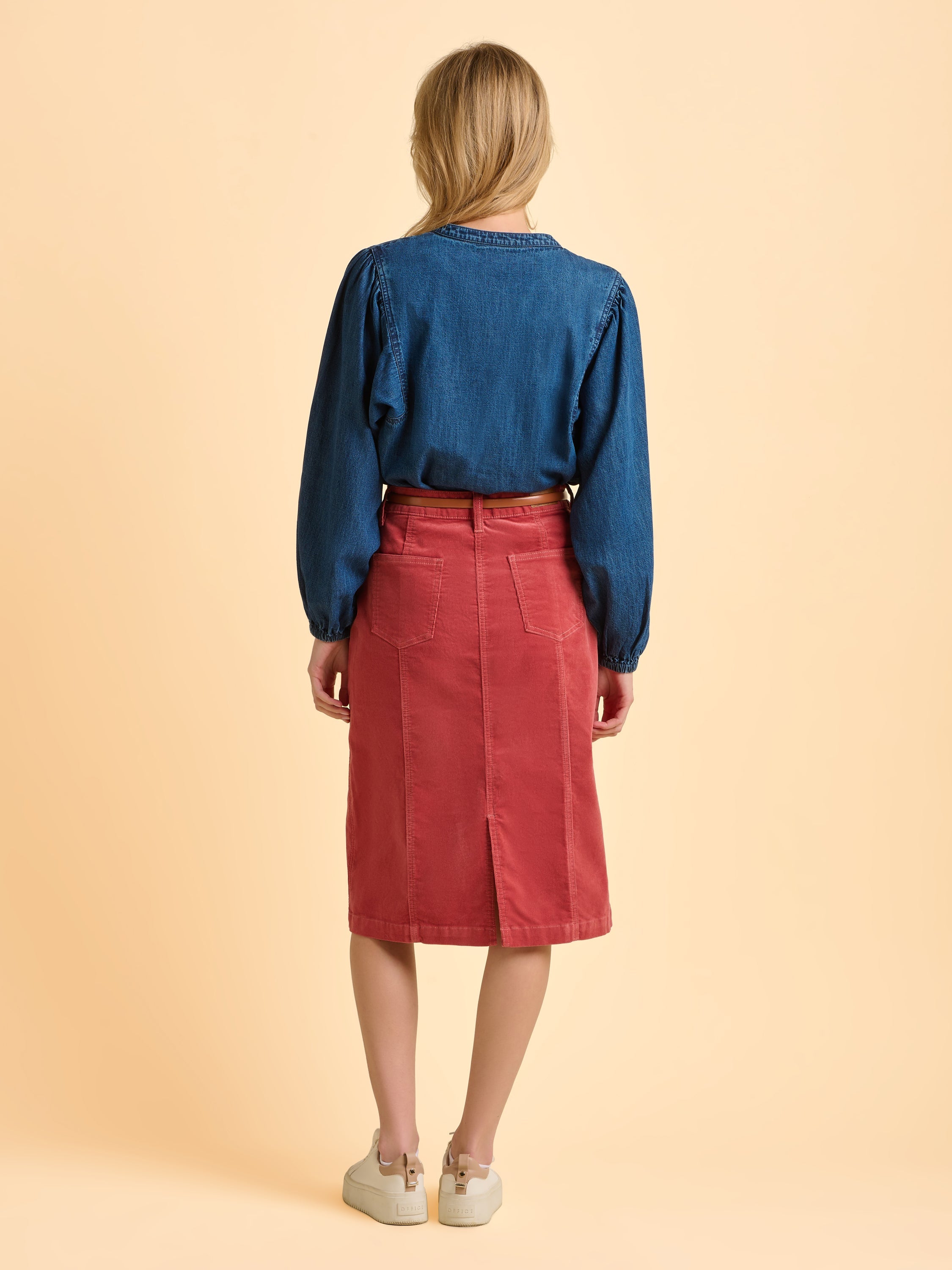 Auri Denim Blouse