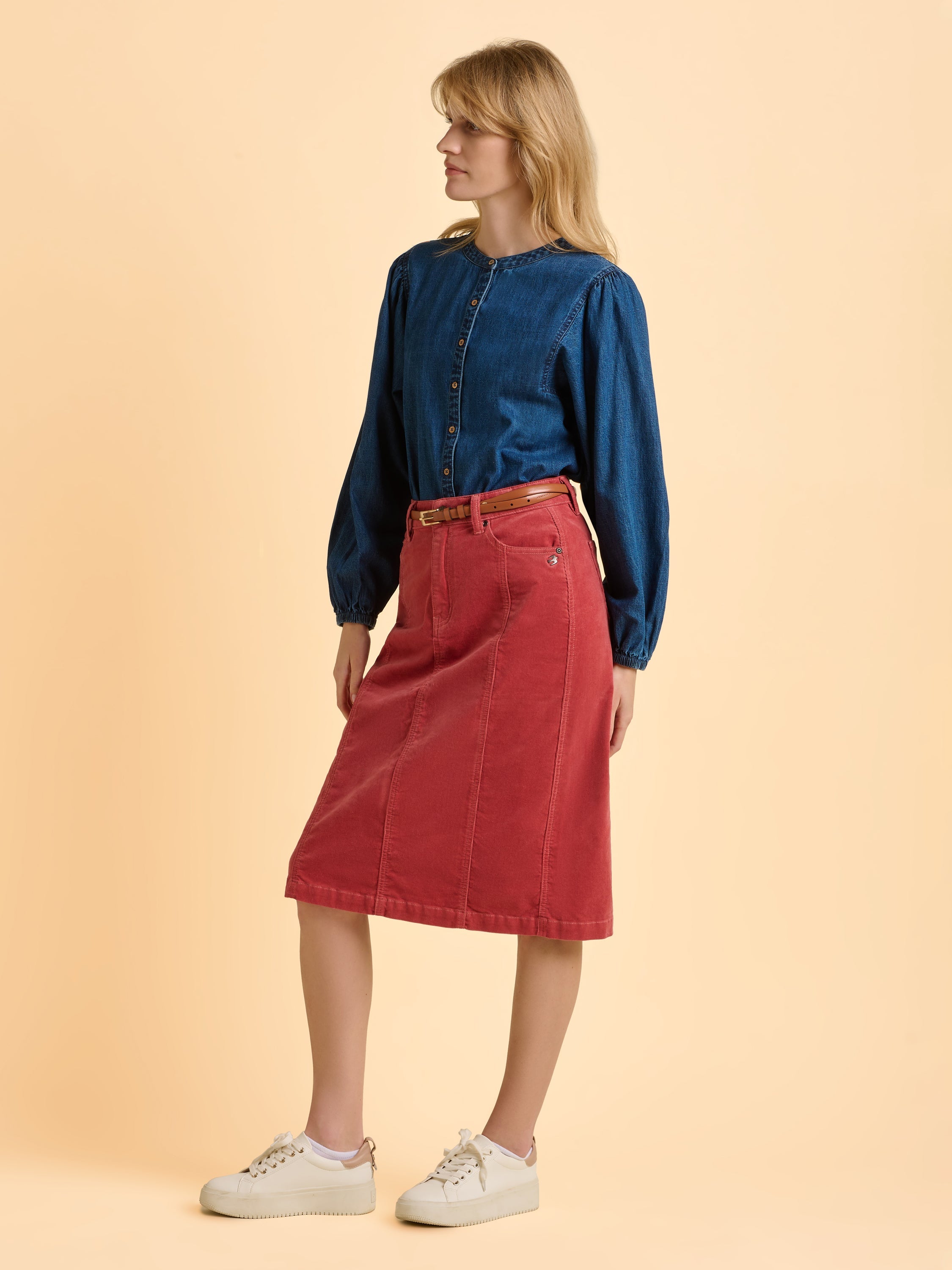 Auri Denim Blouse