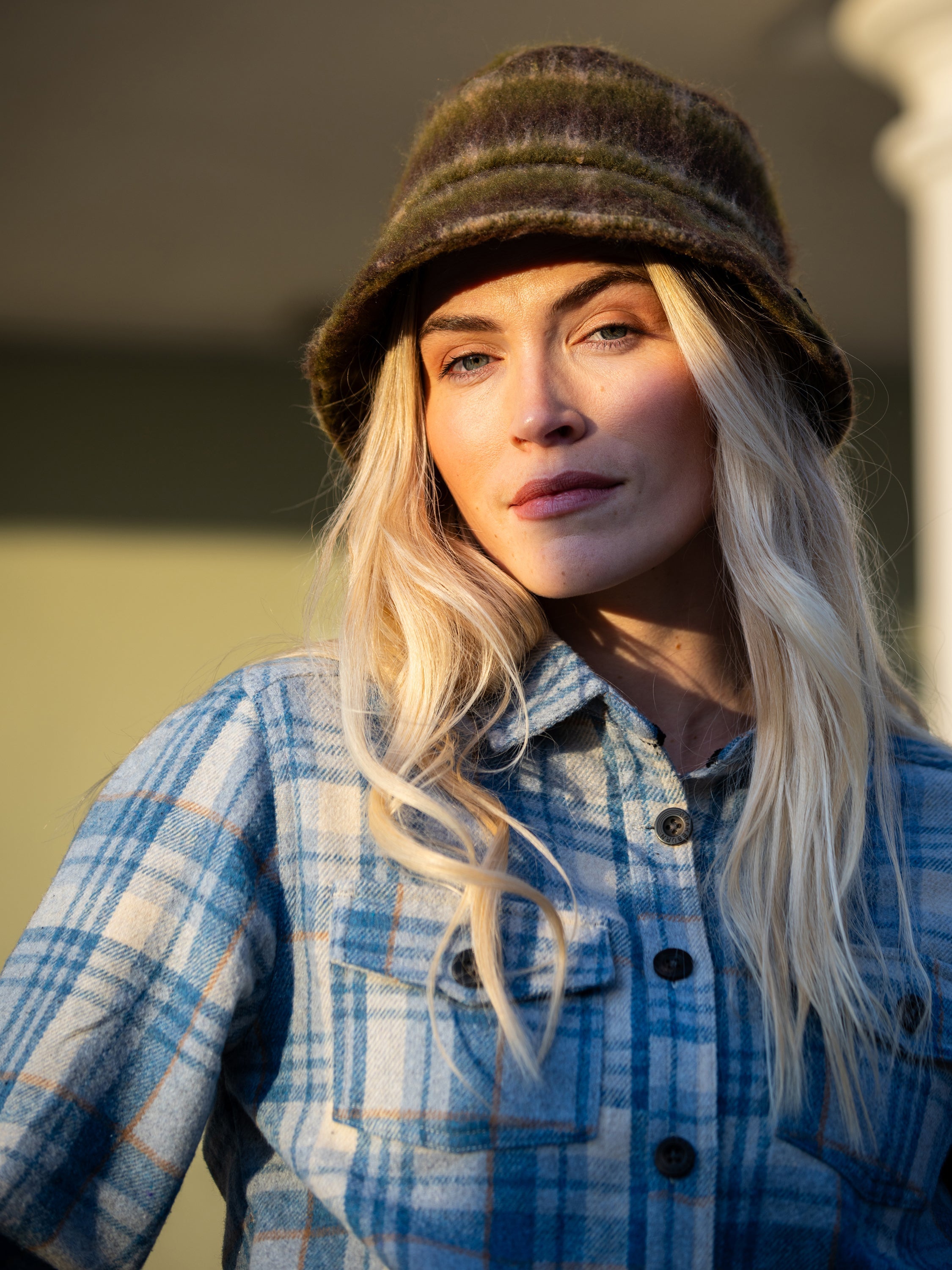 Frosted Fern Bucket Hat