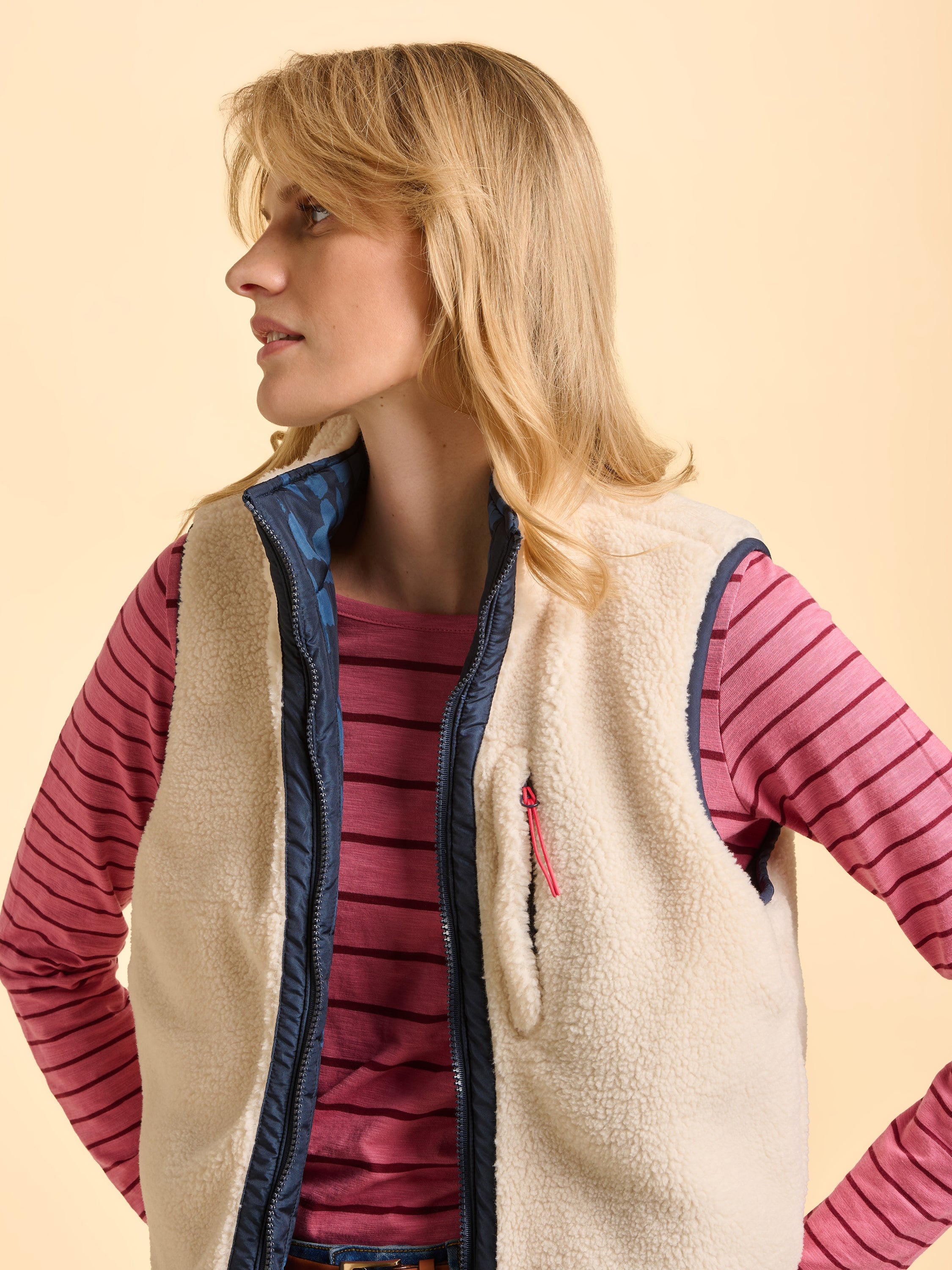 Frosty Gilet | Brakeburn | Women's Coats and Jackets | New In AW25
