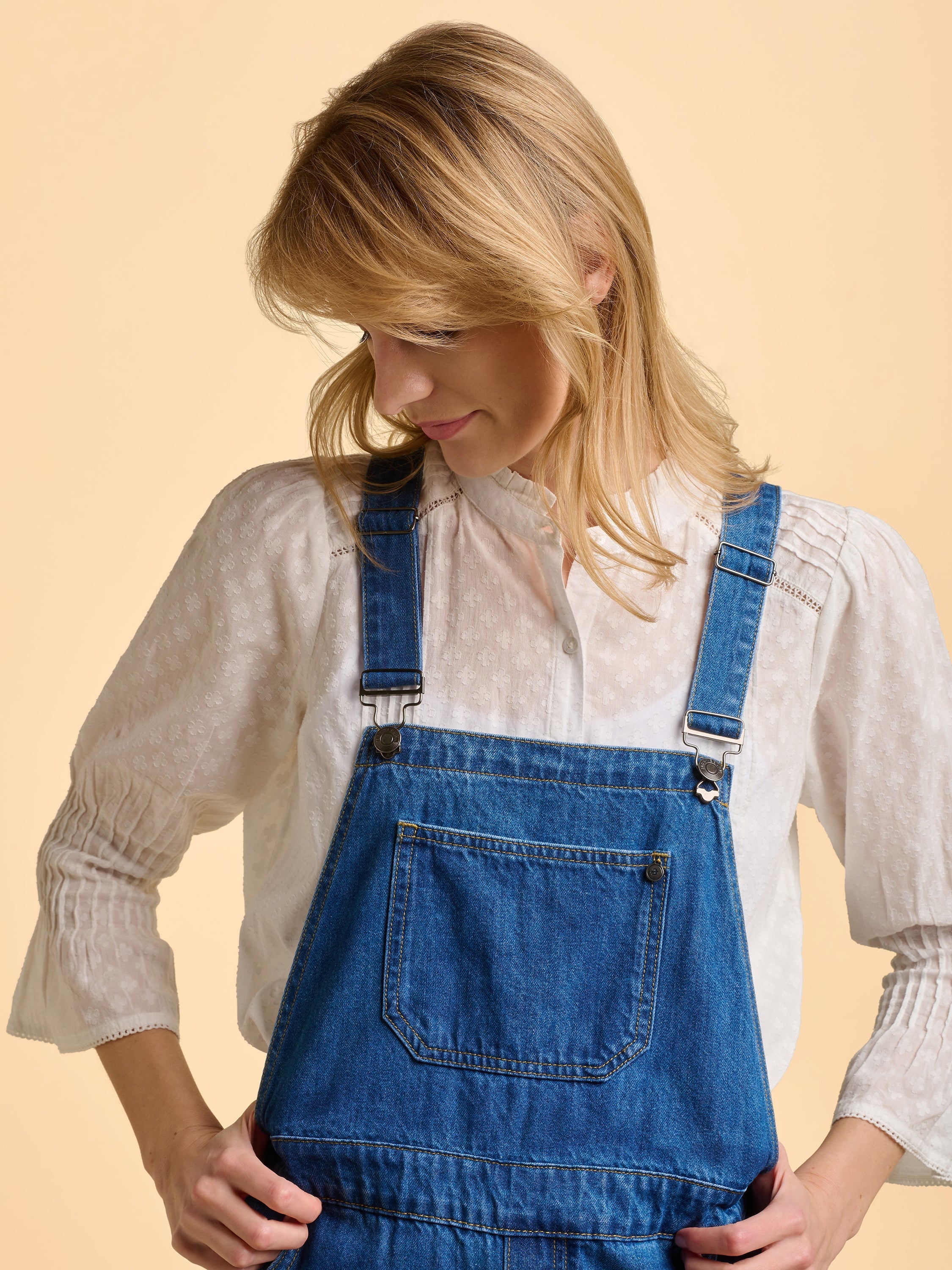 Leia Denim Dungarees