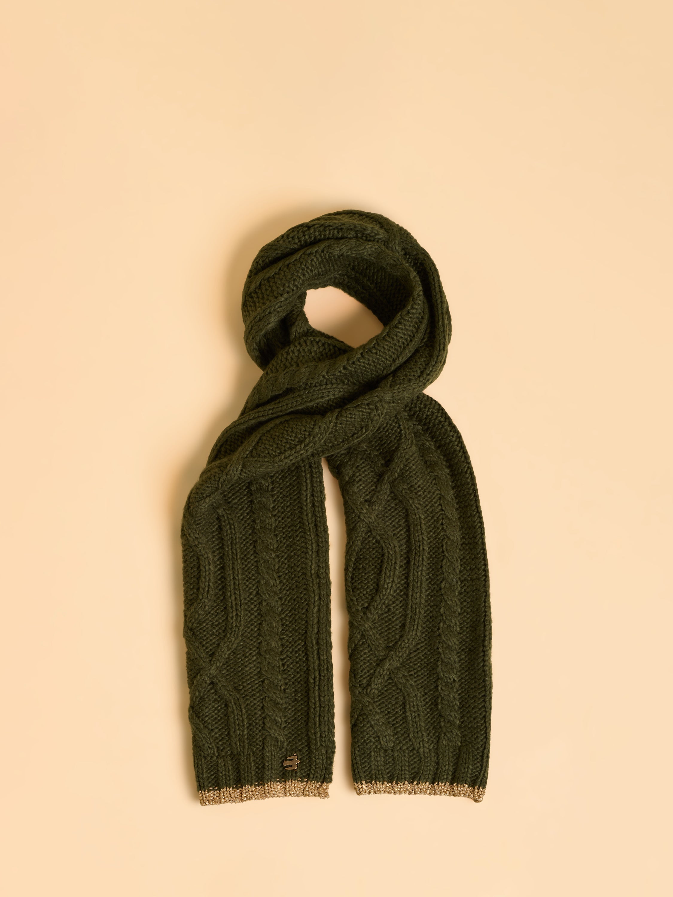 Heather Knitted Scarf