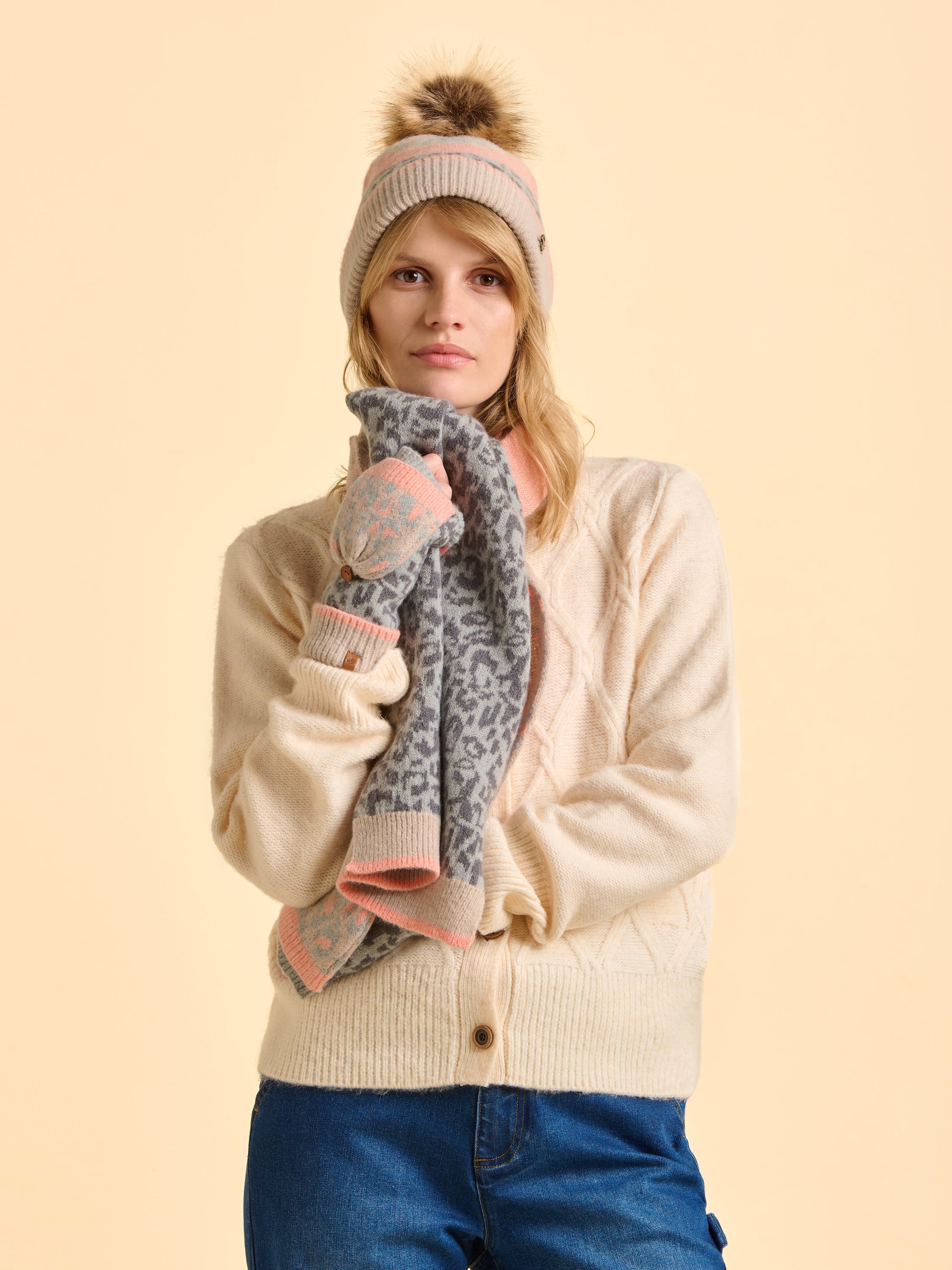 Animax Scarf | Brakeburn | Women's Scarves | New In AW25