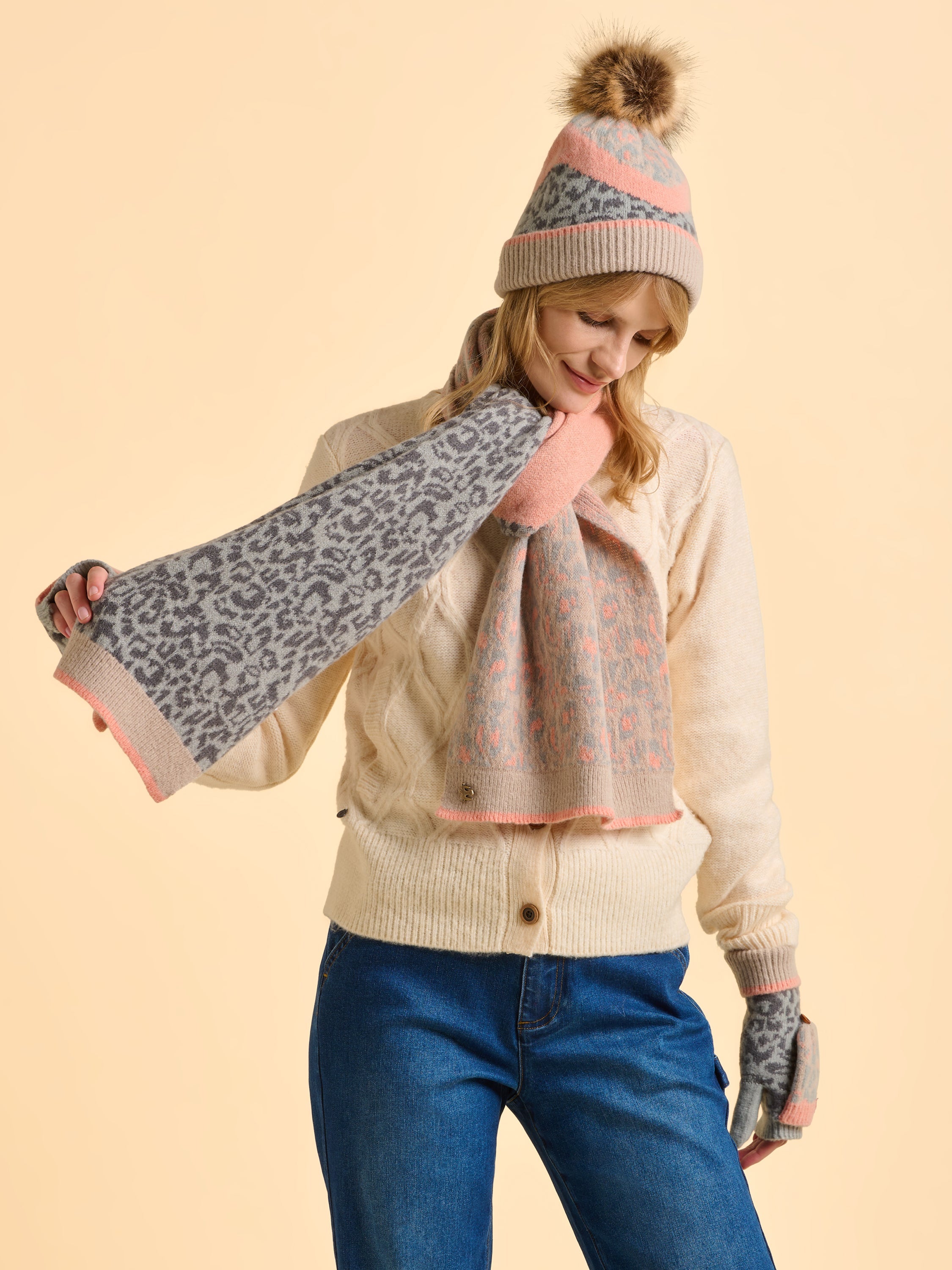 Animax Scarf | Brakeburn | Women's Scarves | New In AW25