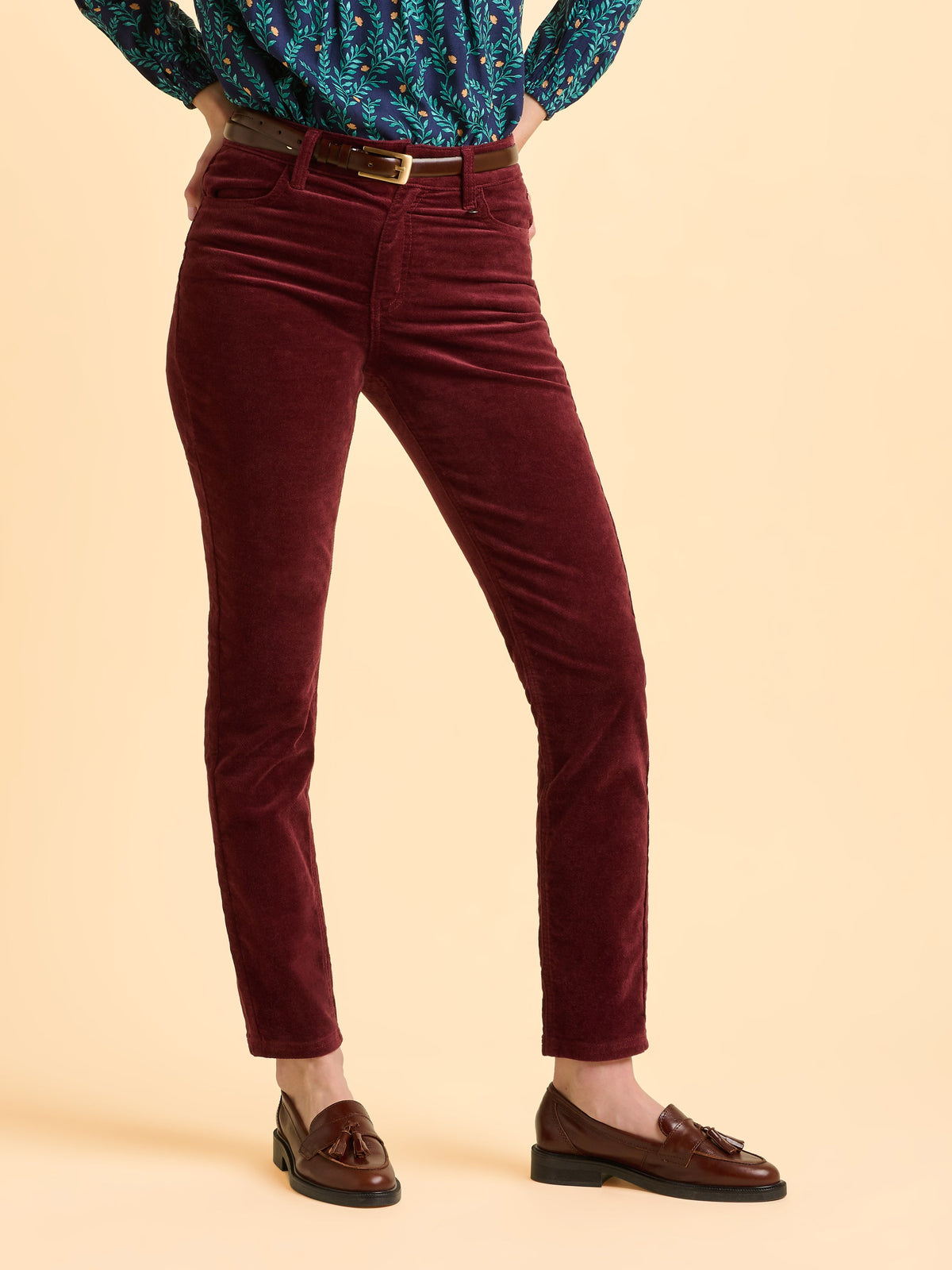 Sparkle Cord Trouser
