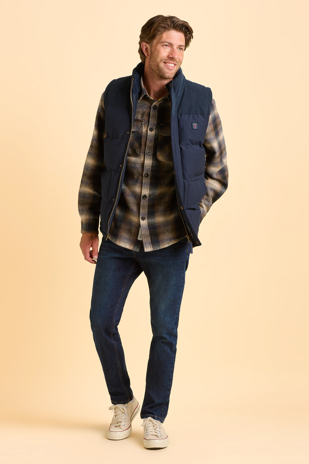 Quainton Gilet | Brakeburn | Men's Coats and Jackets | New In AW25