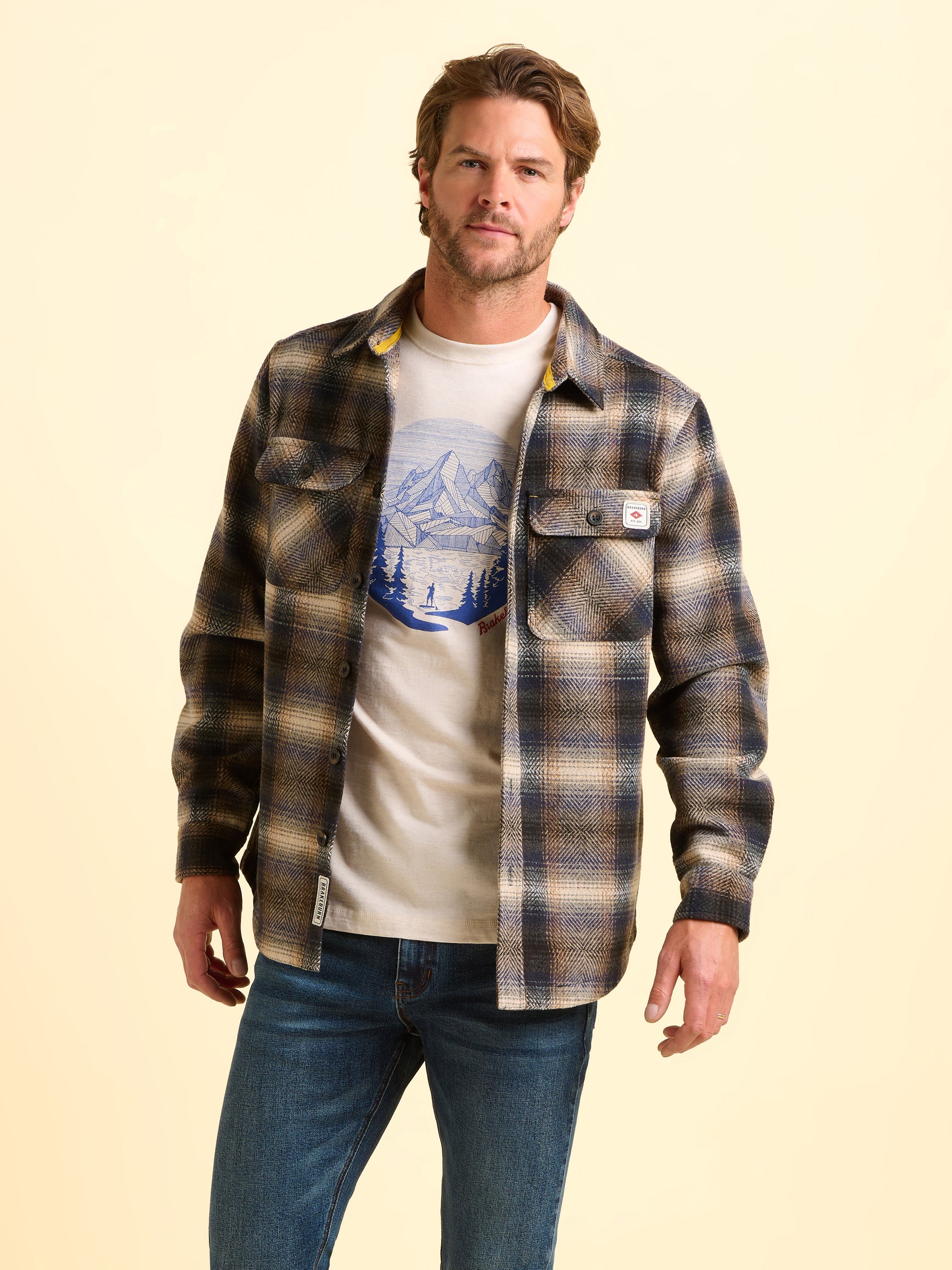 Badbury Check Overshirt