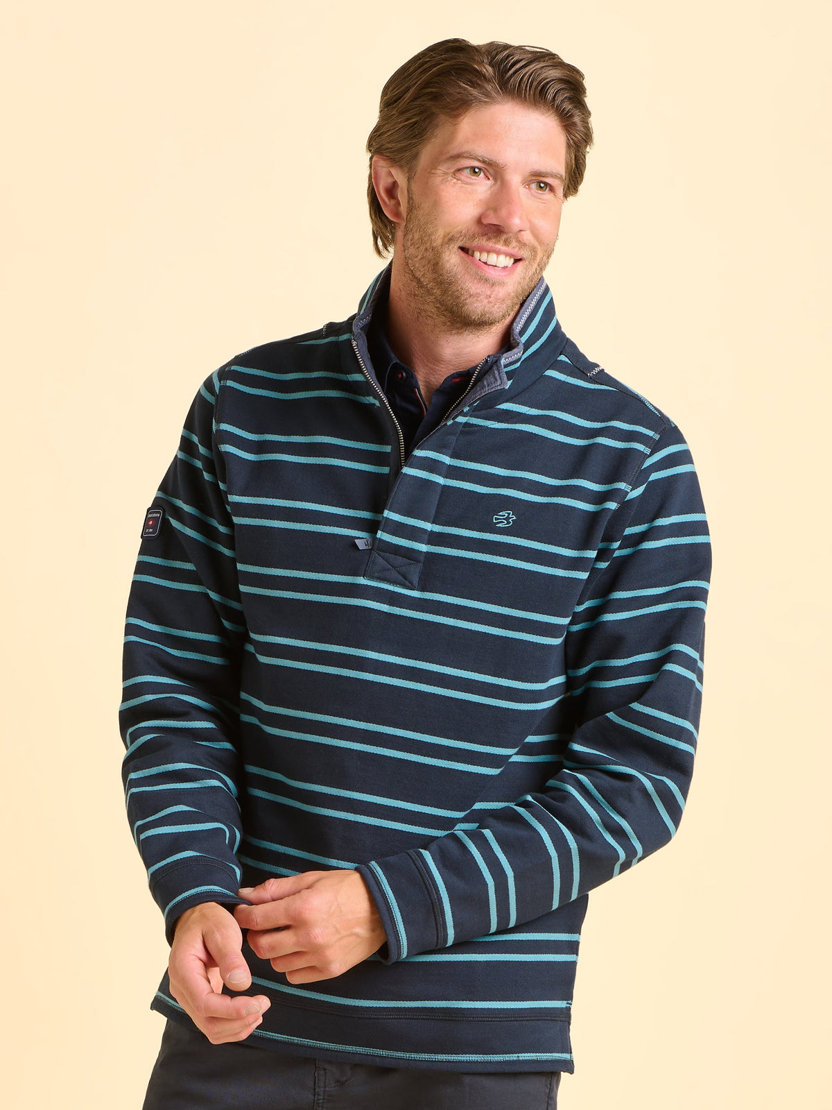 Mudeford Quarter Zip Sweatshirt