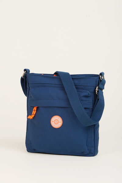 Women's Navy Classic Navy Large Crossbody | Brakeburn