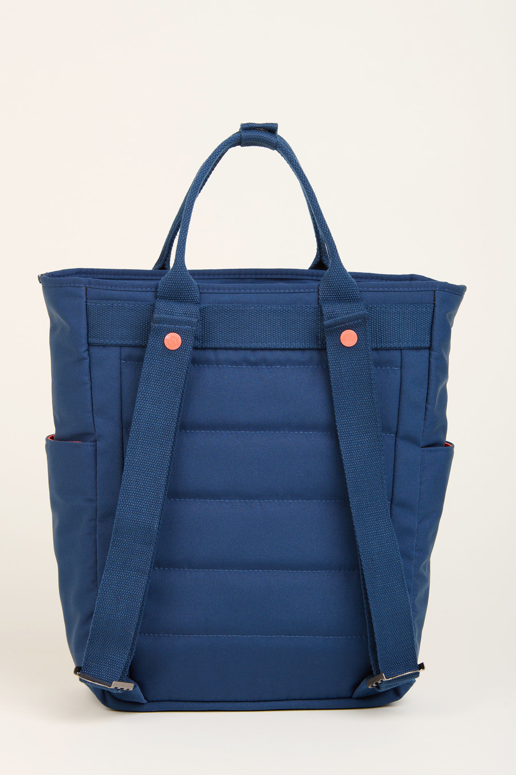 Women's Navy Classic Navy Tote Backpack | Brakeburn
