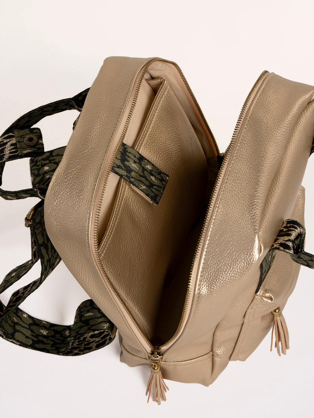 Megan Gold Backpack
