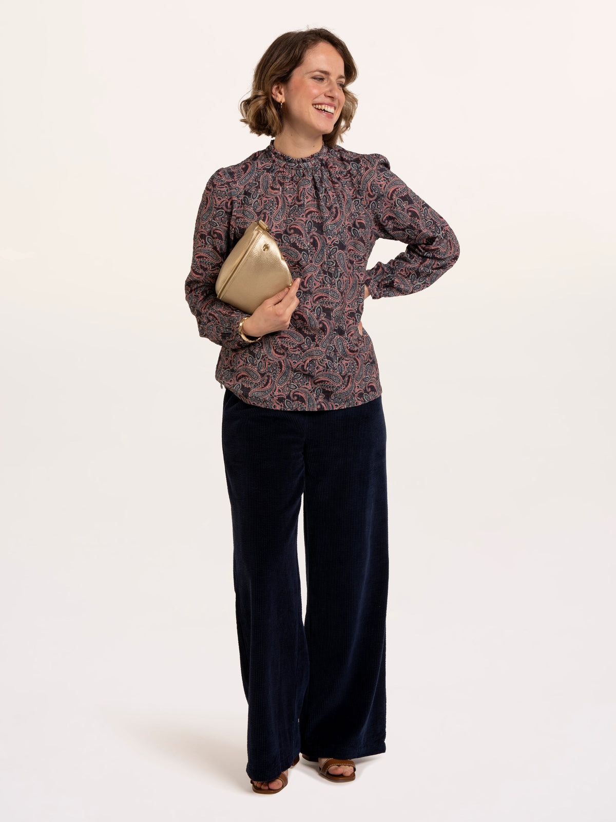 Harriet Gold Sling Bag