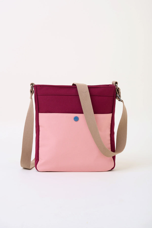 Pink Large Cross Body Bag