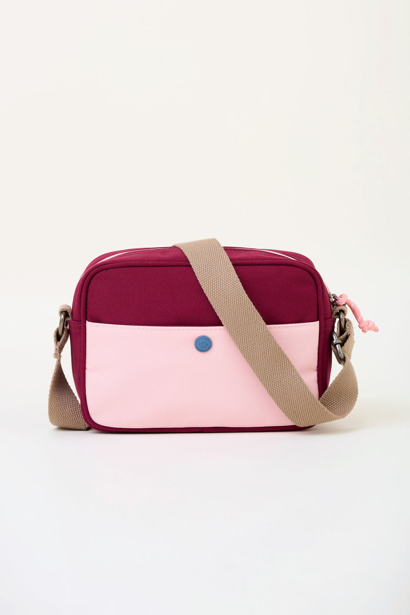 Pink Medium Camera Cross Body Bag