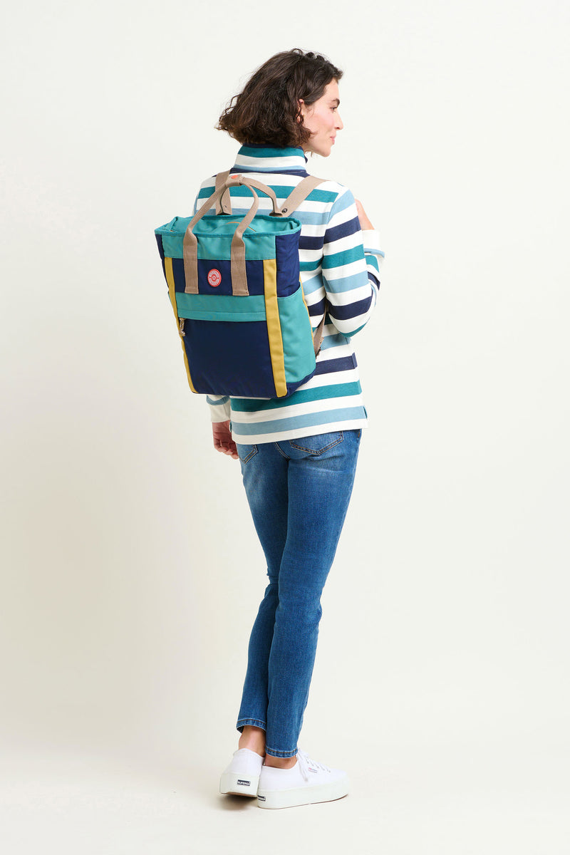 Navy backpack 2025 handbag