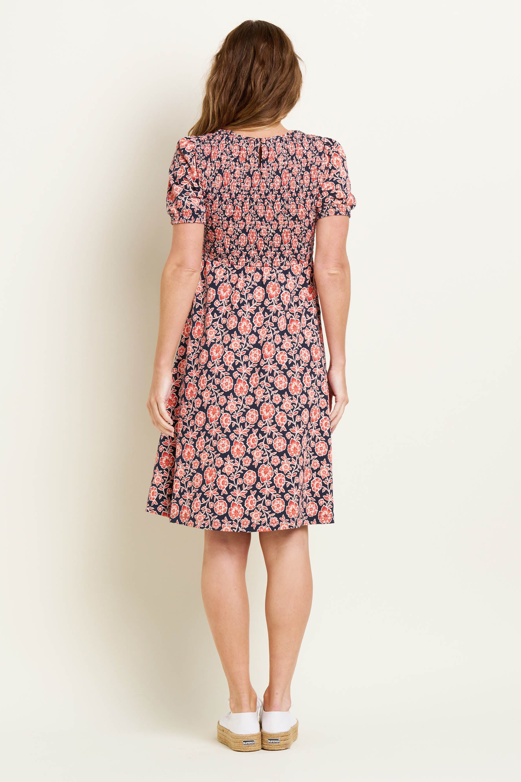 Women's Multicoloured Boho Floral Dress | Brakeburn