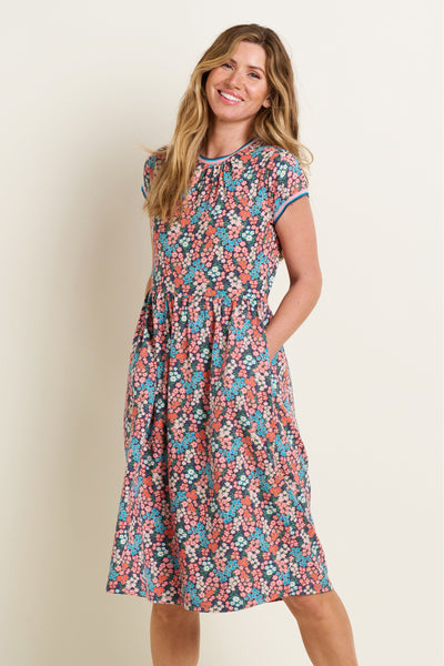 Women's Multicoloured Millie Midi Dress