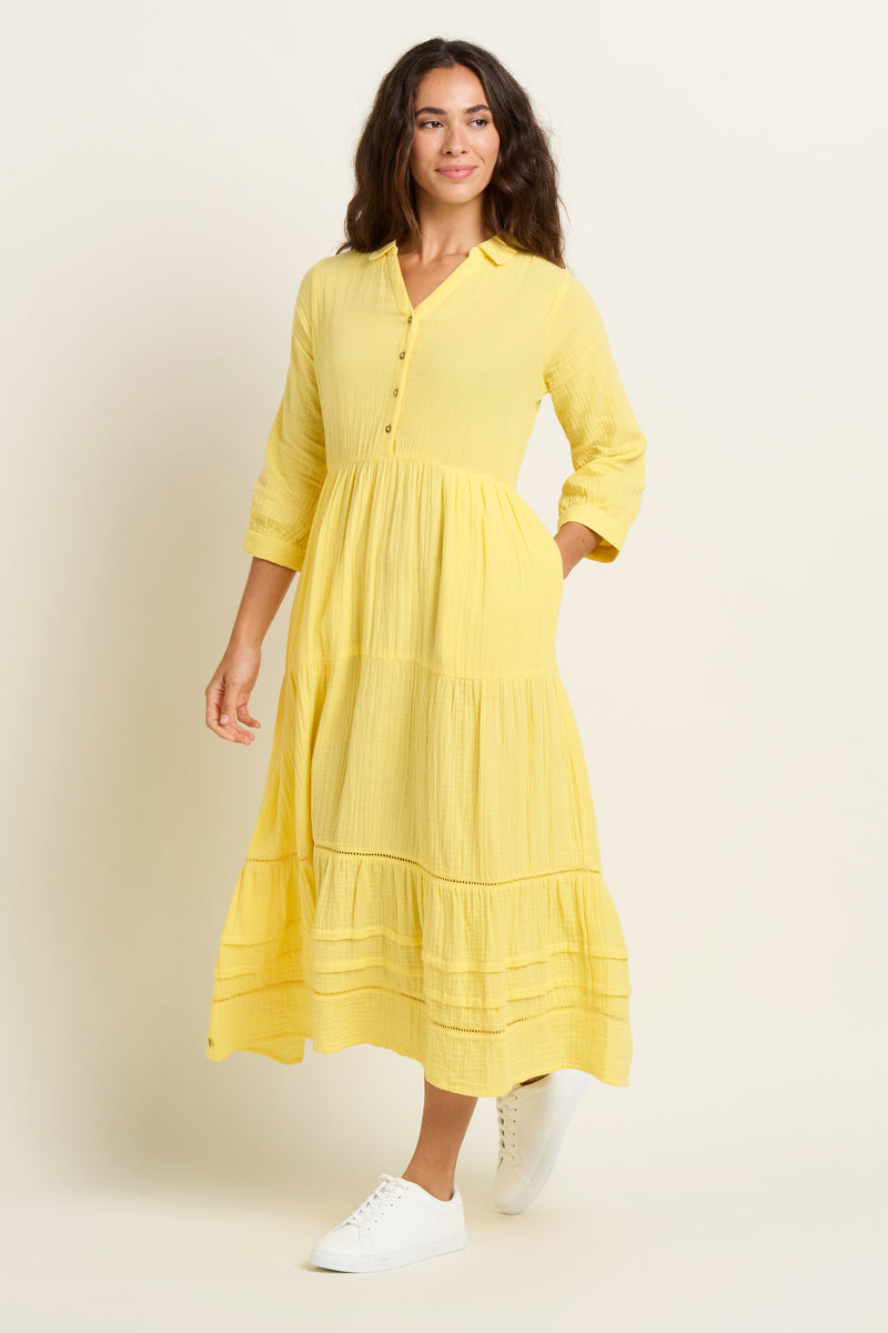 Yellow Erica Maxi Dress