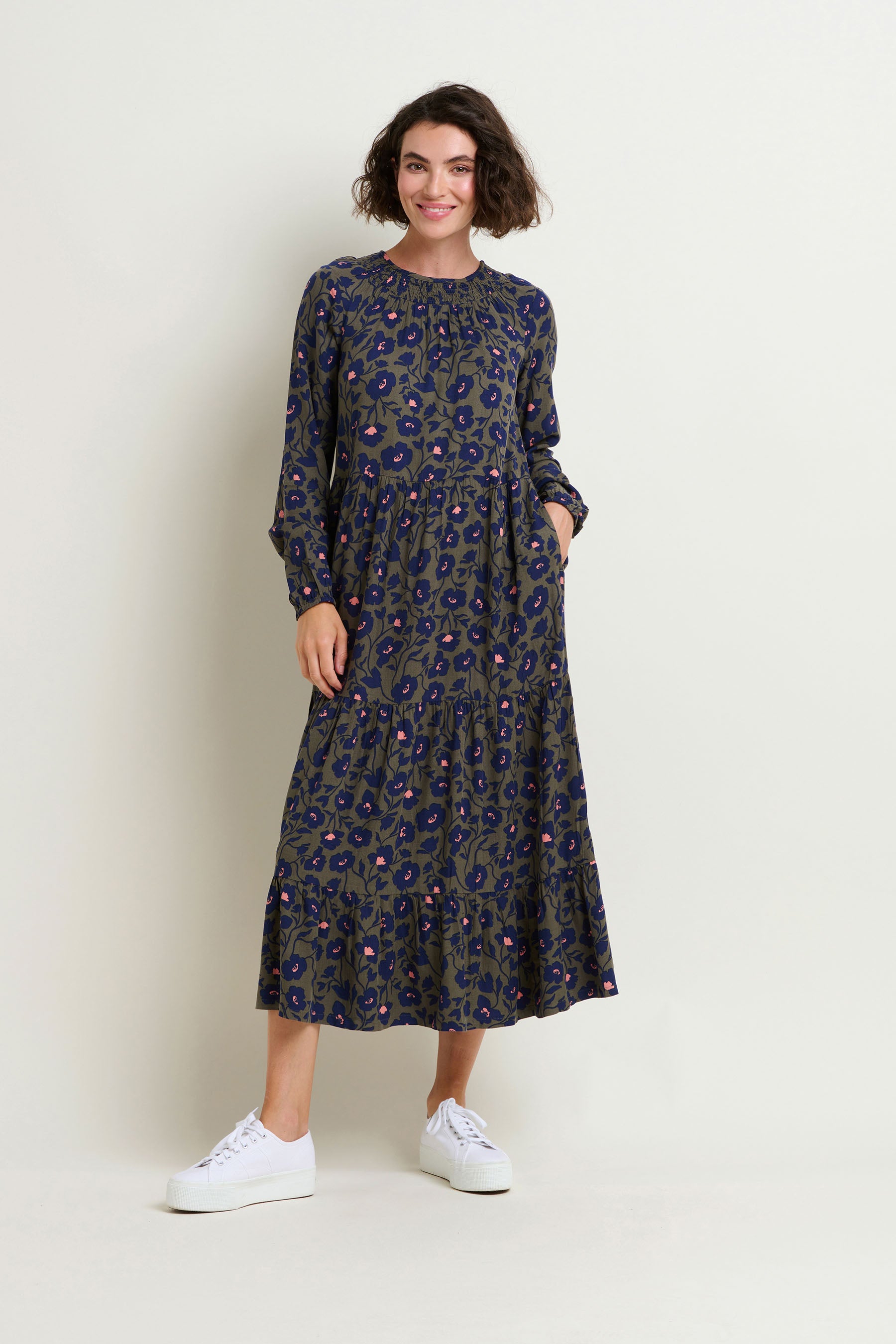 Midnight Bloom Maxi Dress