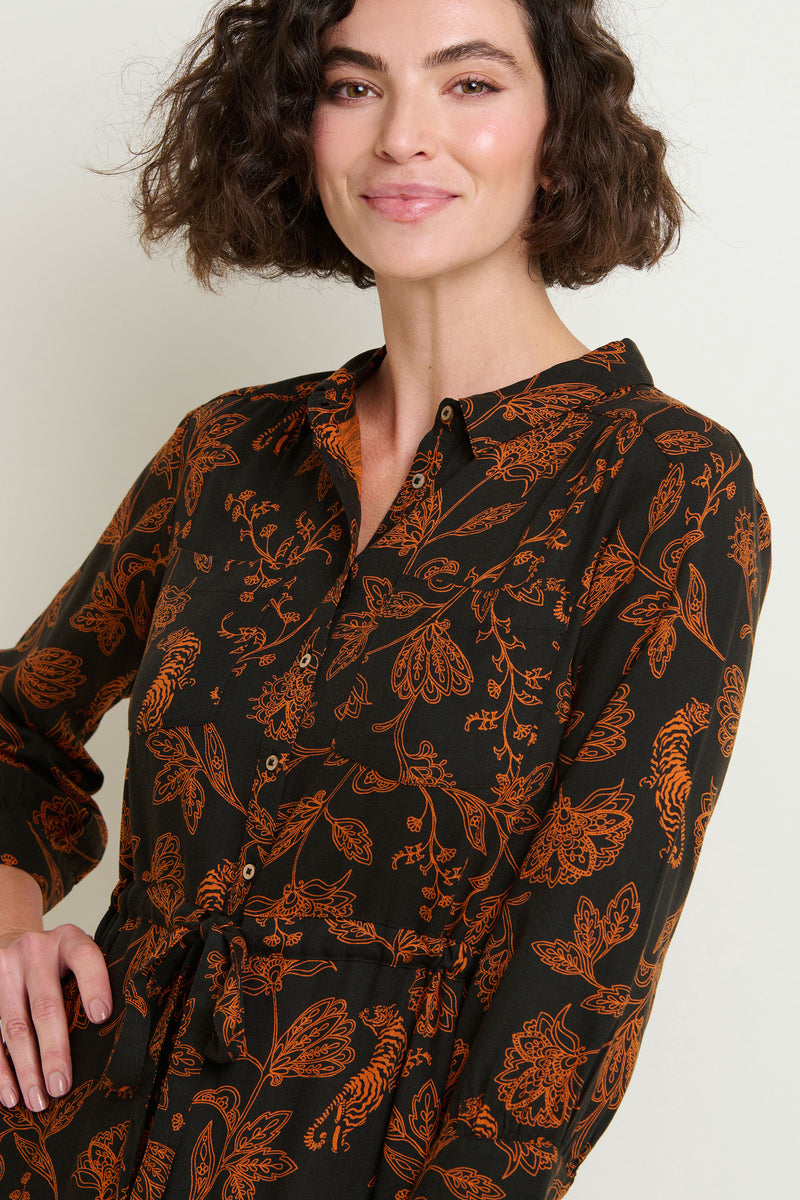 Henna Trail Shirt Dress