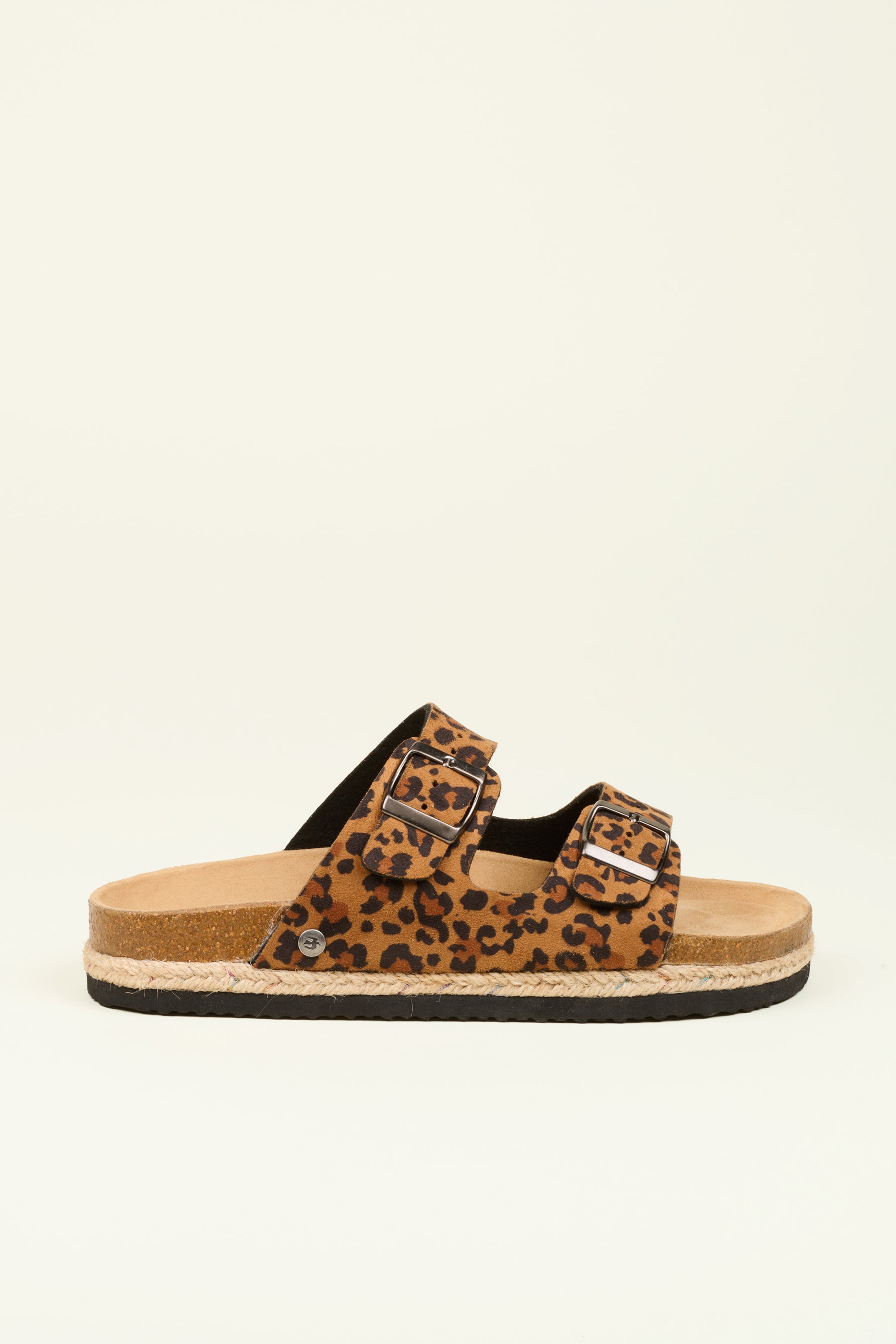 Leopard Flatform Sandals