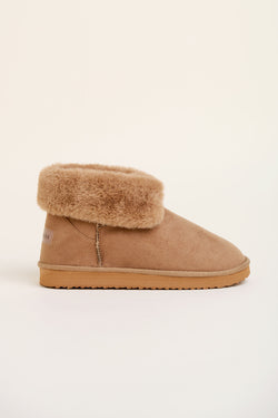 Fur Top Short Boots