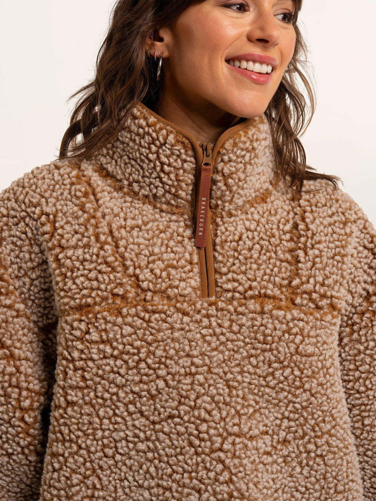 Mangerton textured 1/4 Zip Fleece