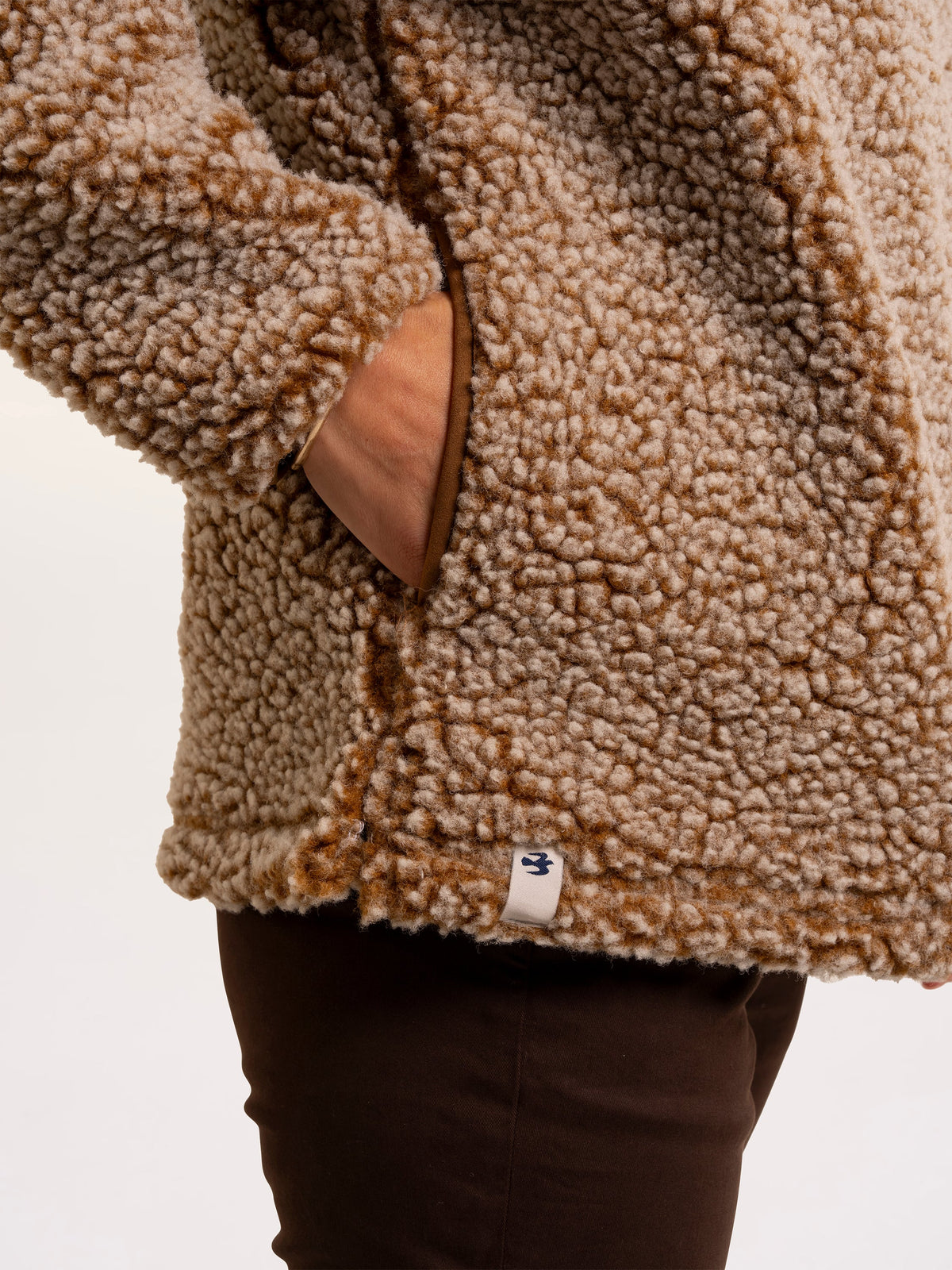 Mangerton textured 1/4 Zip Fleece