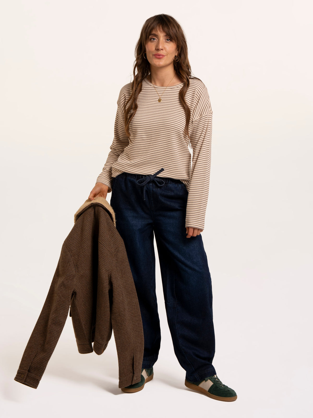 Bolderwood Waffle Stripe Long Sleeve T-Shirt