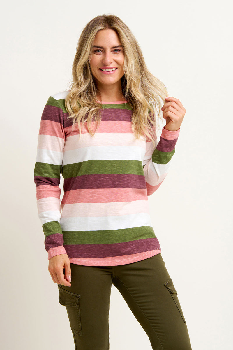 Stripe Long Sleeve Tee