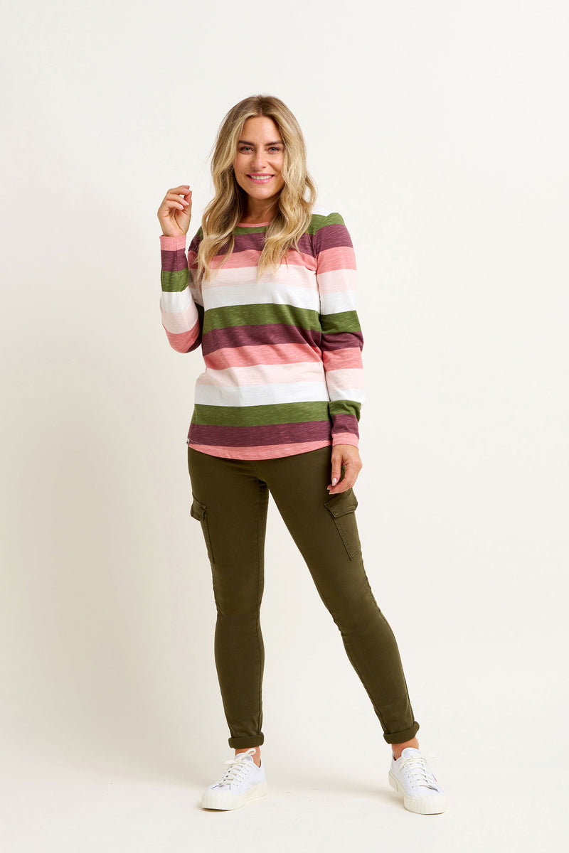 Stripe Long Sleeve Tee