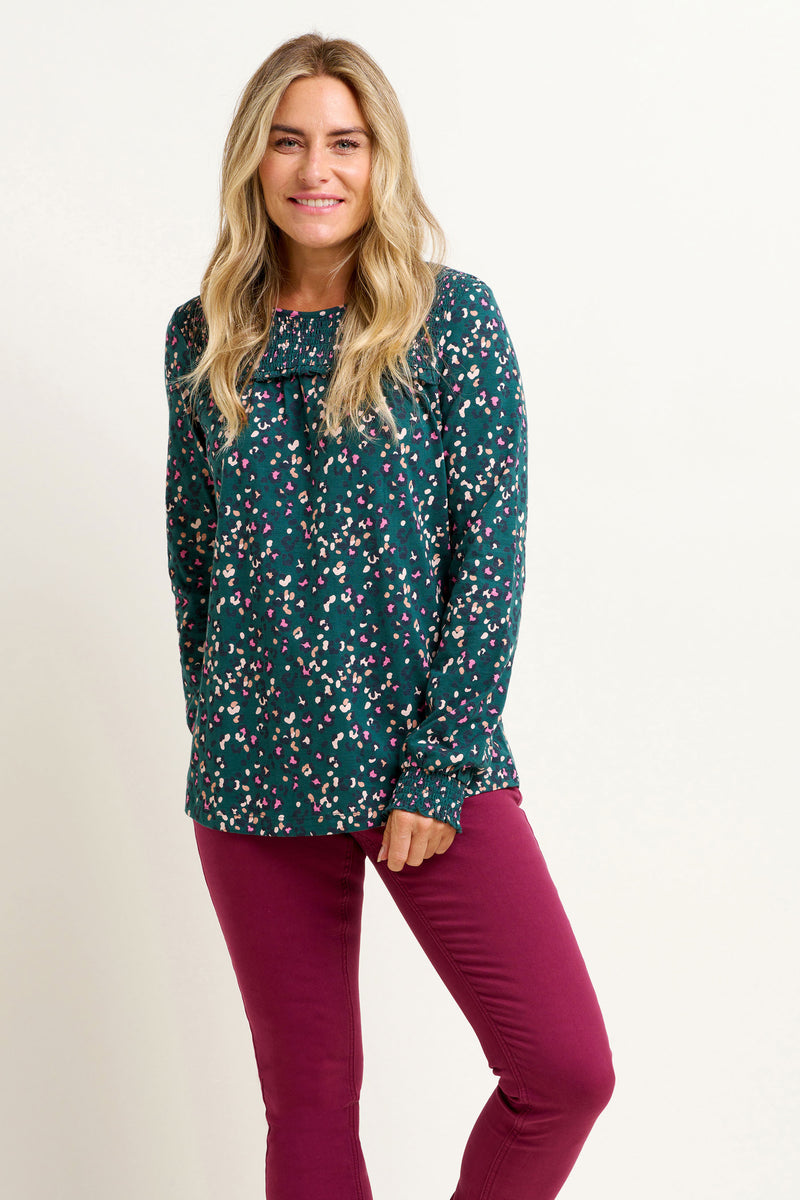 Leopard Spot Long Sleeve Tee