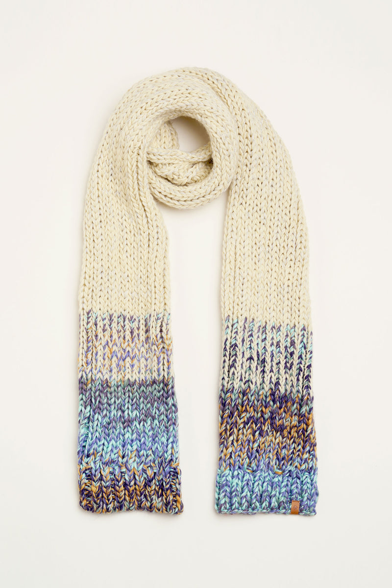 Twisted Sparkle Knitted Scarf