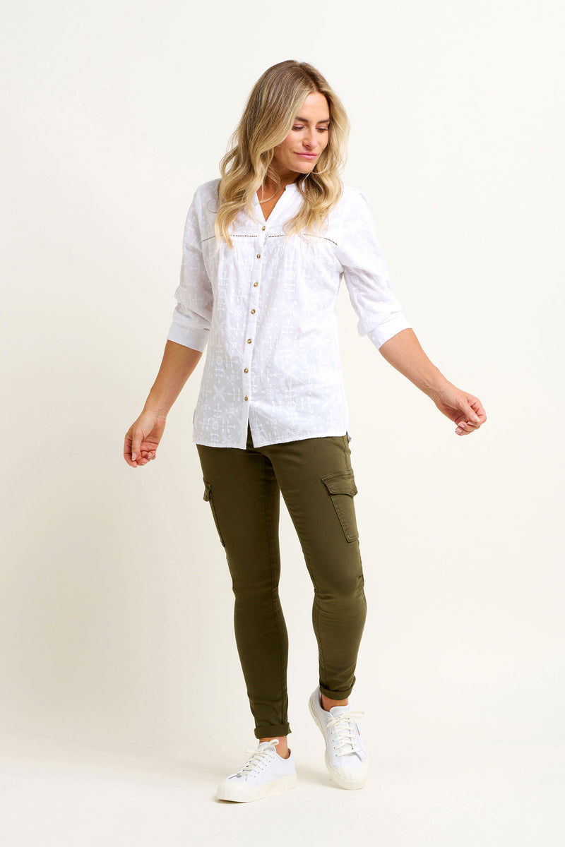 Cassia Embroidered Blouse