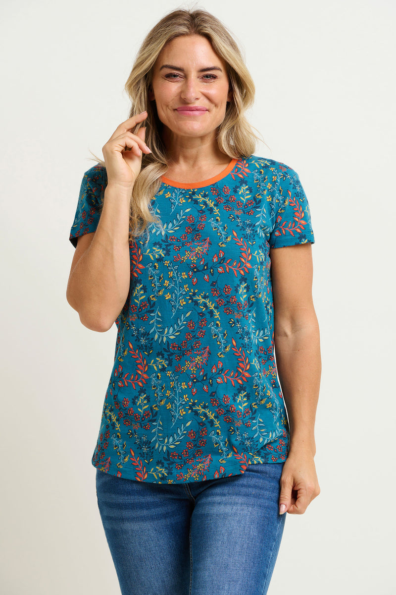 Uma Floral Paisley Tee