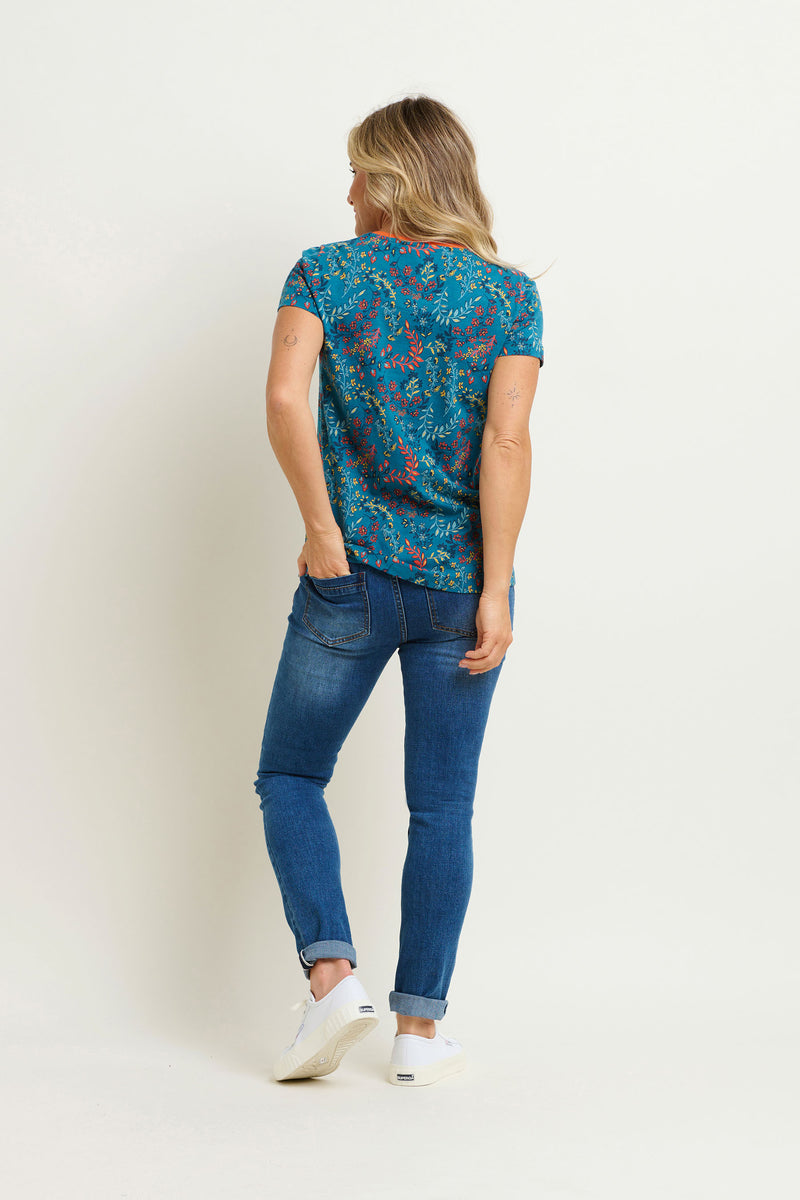 Uma Floral Paisley Tee