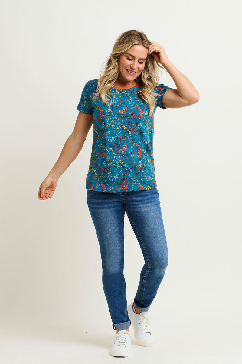 Uma Floral Paisley Tee