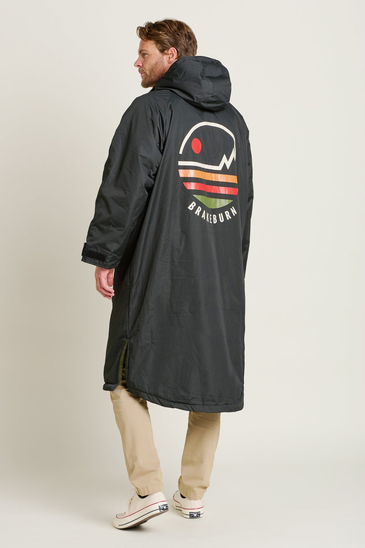 Men's Black Black Chinook Changing Robe | Brakeburn