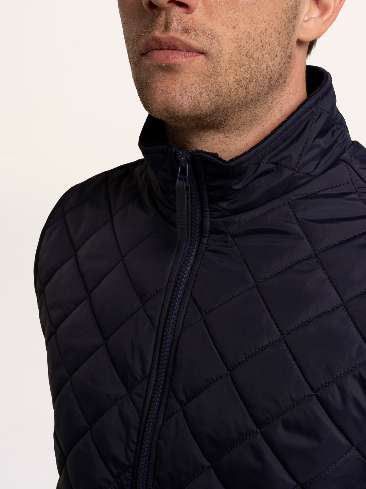 Bayswater Bomber Rib Collar Gilet