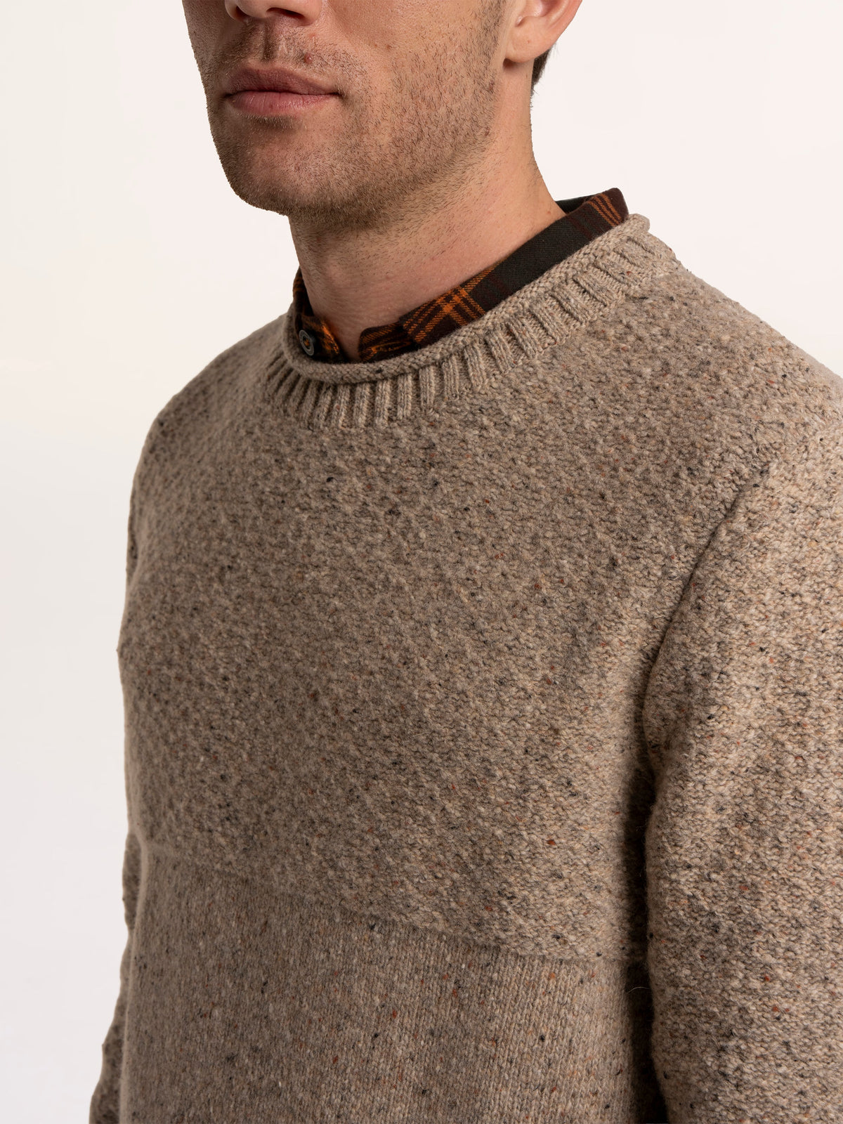 Bounds Cable Crew Neck Knitted Jumper