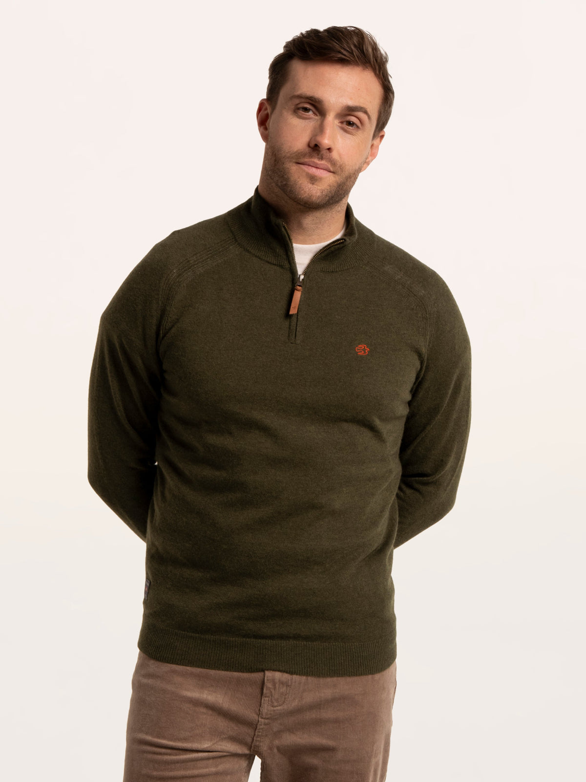 Buckhurst 1/2 Zip Knitted Jumper