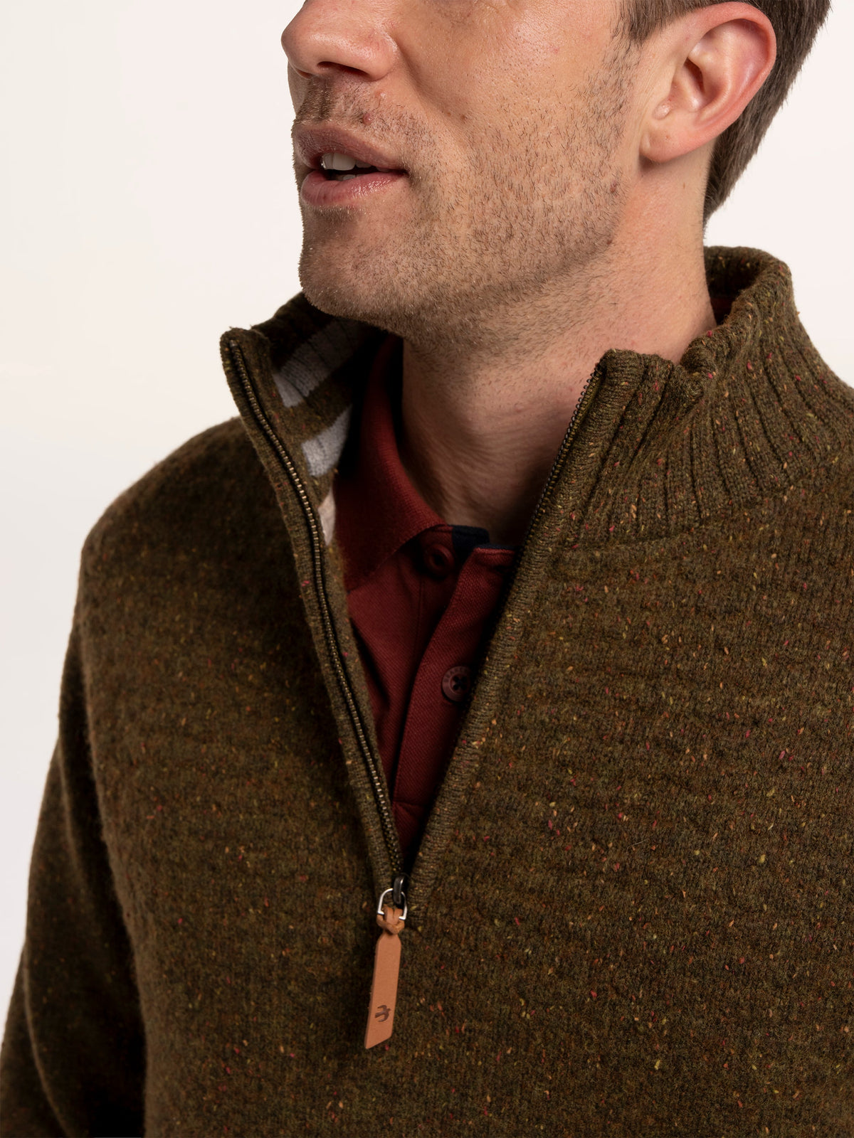 Earl 1/2 Zip Knitted Jumper