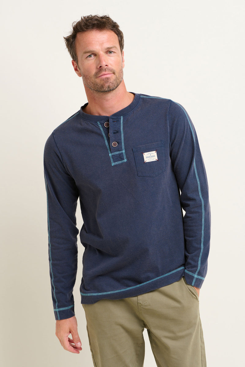 Henley Long Sleeve Tee