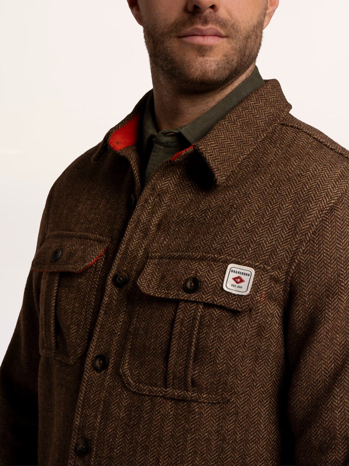 Farringdon Herringbone Over Shirt