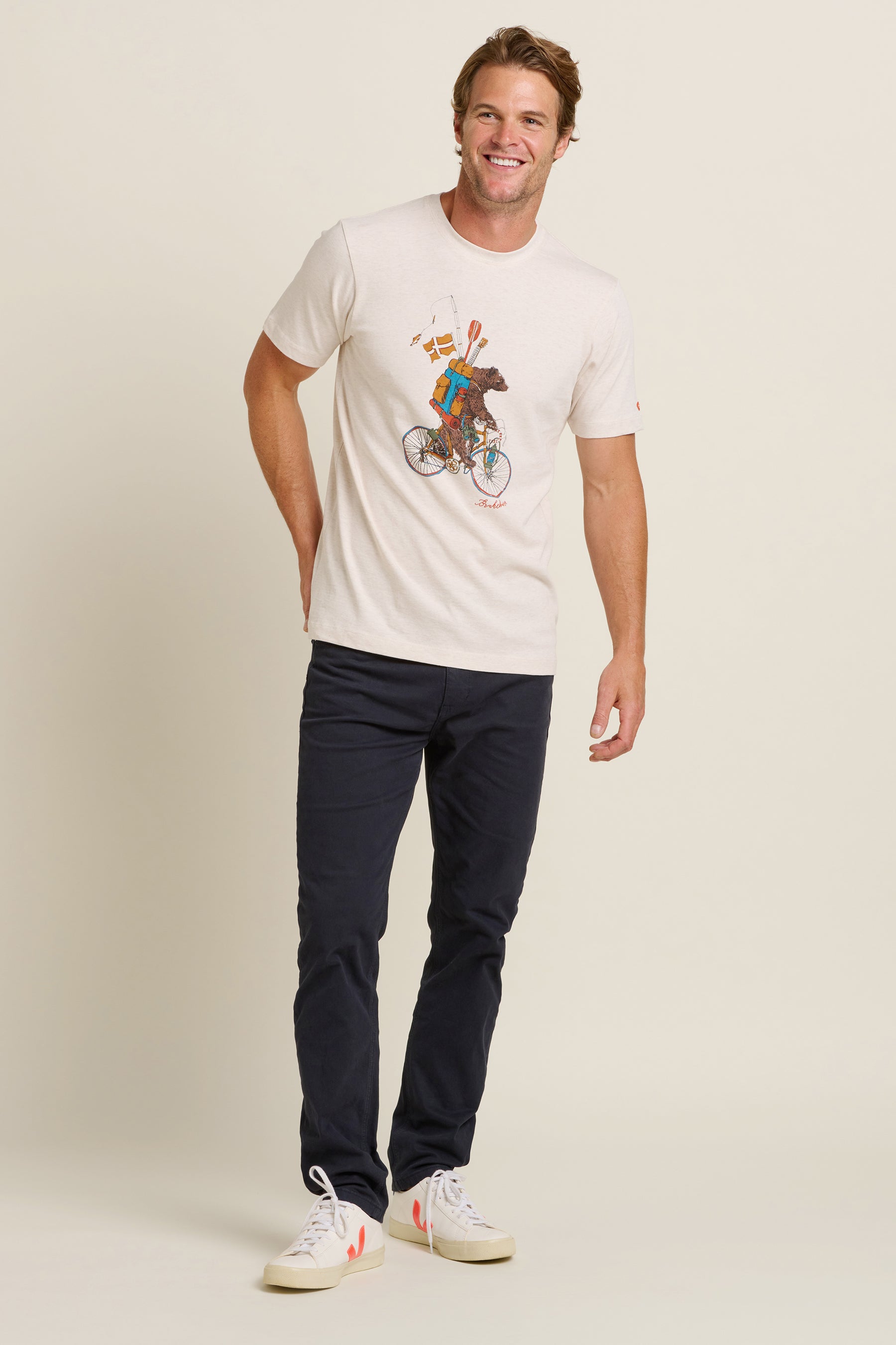 Camping Bear Tshirt