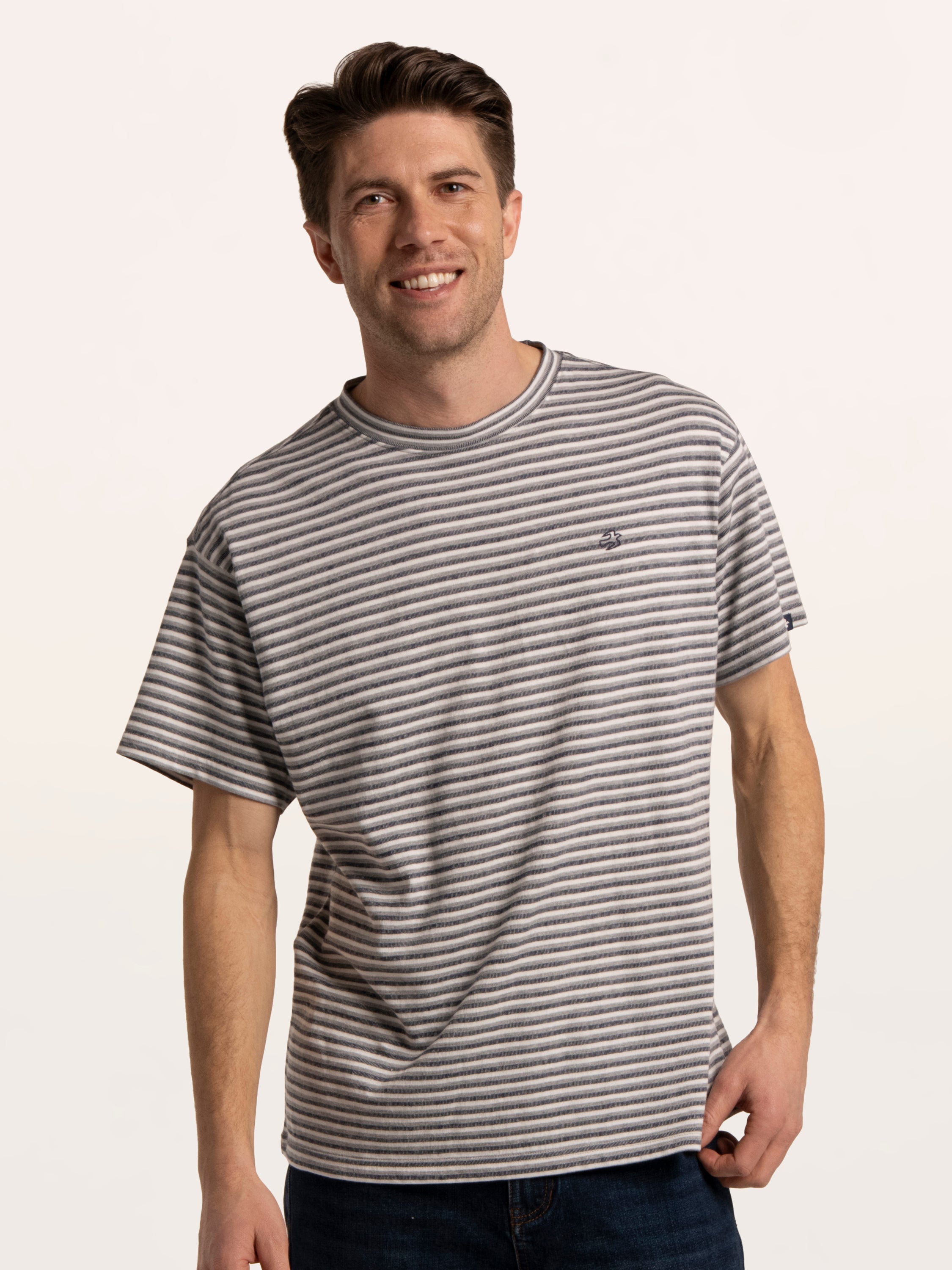 Spruce Multi Stripe T-Shirt