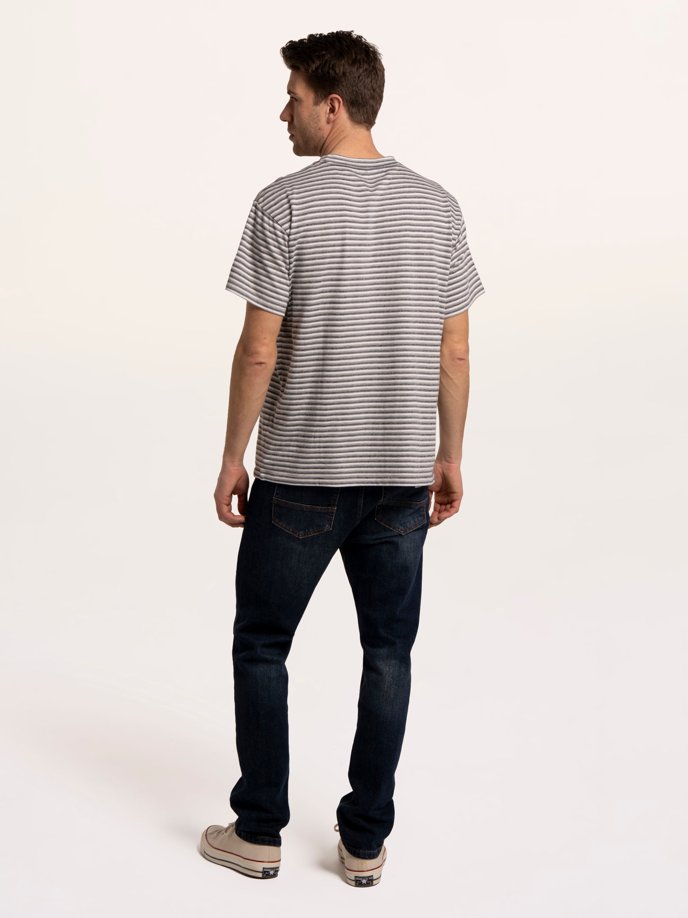 Spruce Multi Stripe T-Shirt