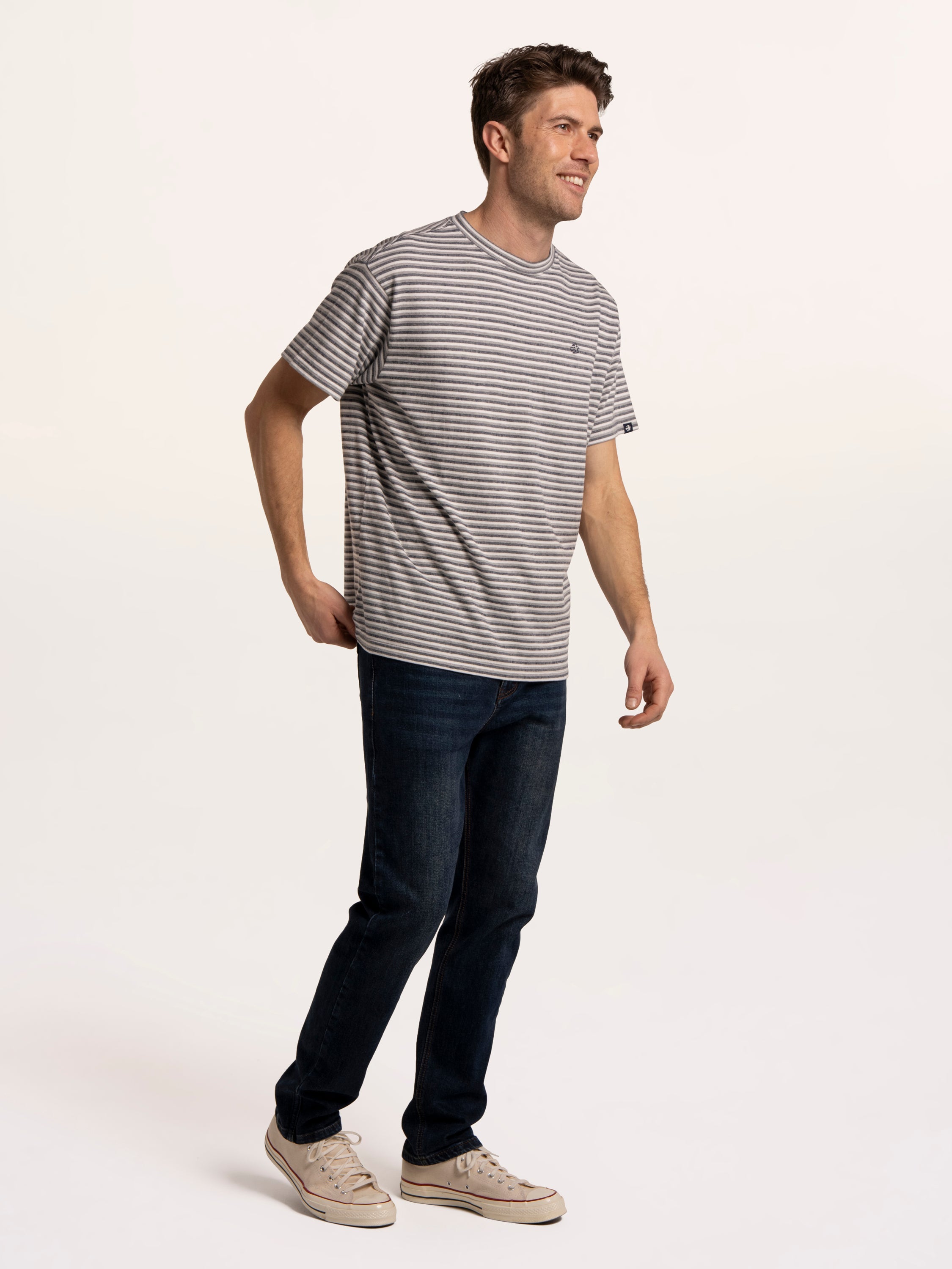 Spruce Multi Stripe T-Shirt