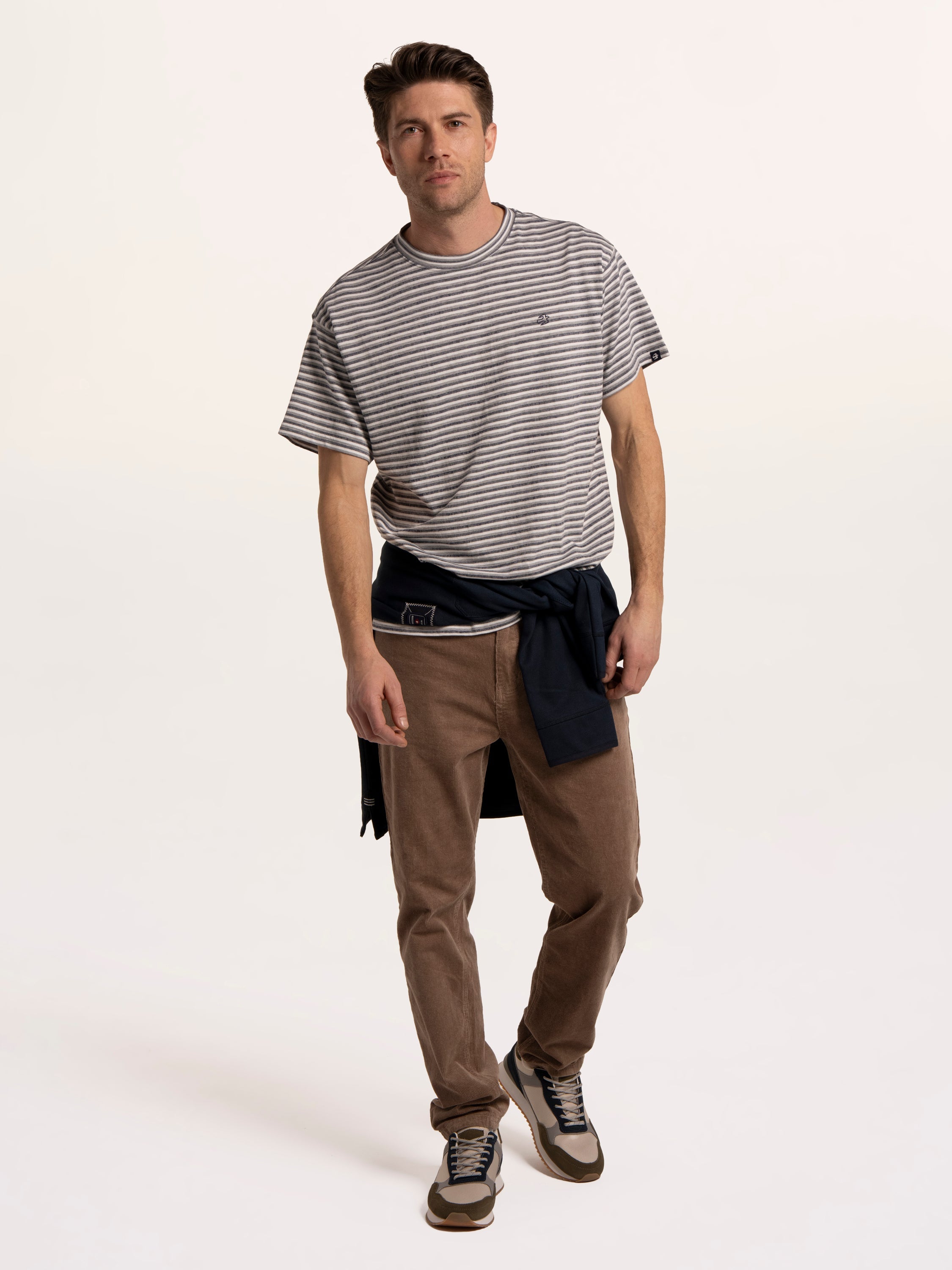 Spruce Multi Stripe T-Shirt